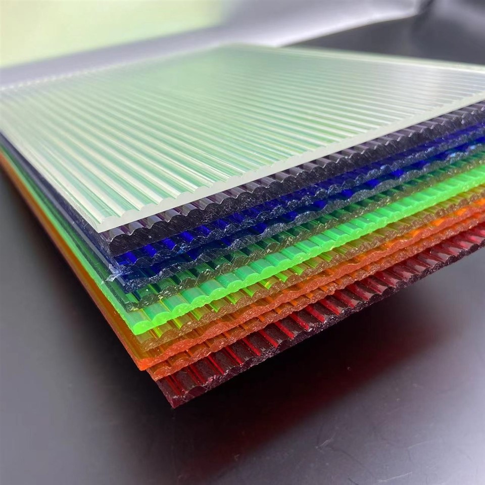 Fluted Acrylic Sheet